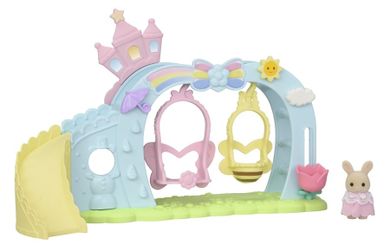Sylvanian Families, Toboganul colorat, set cu figurina, 5745