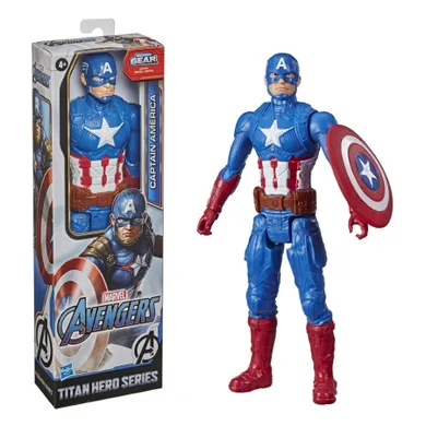 The Avengers, Titan Hero, Captain America, figurina, 30 cm