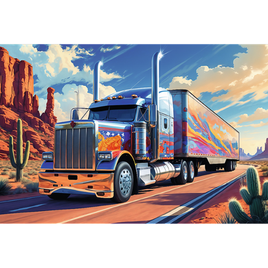 Trefl, Big Truck, puzzle, 160 piese