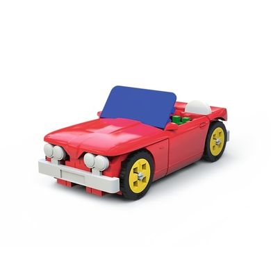Trefl, Connect, Cabriolet / Delivery Van, set de constructie, 87 piese, 61970