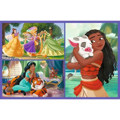 Trefl, Disney Princess, puzzle, 2-70 piese