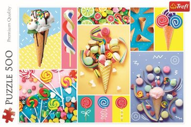 Trefl, Dulciuri preferate, puzzle, 500 piese