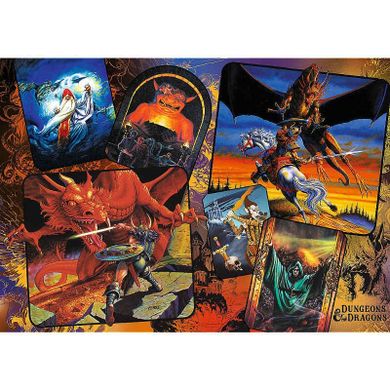Trefl, Dungeons & Dragons, puzzle, 1000 piese