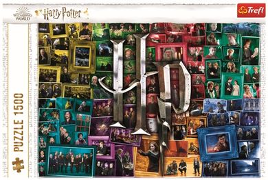 Trefl, Harry Potter, Lumea lui Harry Potter, prin filme, puzzle, 1500 piese