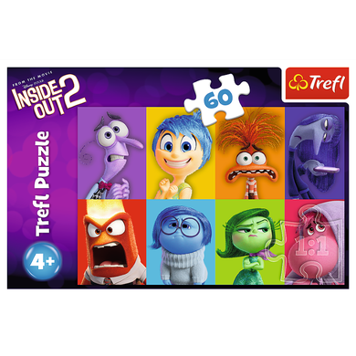 Trefl, Inside Out 2, puzzle, 60 piese