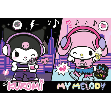 Trefl, Kuromi Rules, puzzle, 160 piese