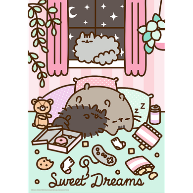 Trefl, Premium Plus, Pusheen, puzzle, 1000 piese