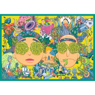 Trefl, Rick and Morty, puzzle, 4-250 piese