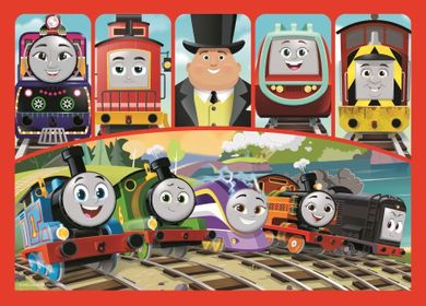 Trefl, Thomas & Friends, puzzle 4in1, 207 piese