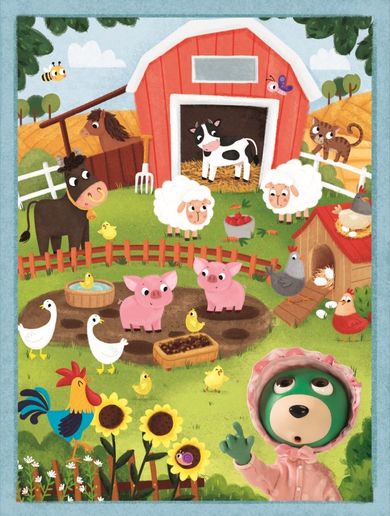 Trefl, Trefliks, Bebelusi amuzanti, Baby Maxi, puzzle, 2-10 piese