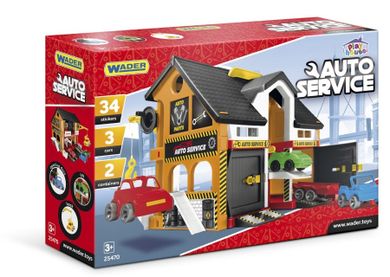 Wader, Atelier auto, set de joaca cu vehicule