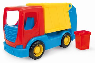 Wader, Tech Truck, Masinuta de gunoi, vehicul, 26 cm