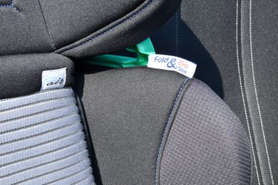 Chicco, Fold&Go i-Size Air, scaun auto, 100-150 cm, Black Air
