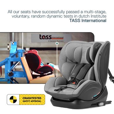 Kinderkraft, MyWay, scaun auto pentru copii Isofix 0-36kg, gri