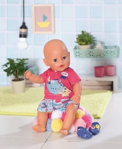 Baby Born, pijama cu incaltaminte, hainuta pentru papusi, 43 cm