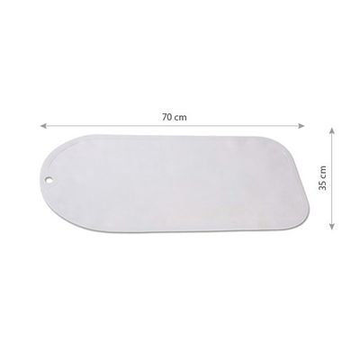BabyOno, covoras antiderapant, gri, 70-35 cm