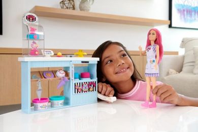 Barbie, Brutarie, set cu papusa si accesorii