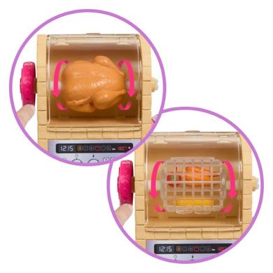 Barbie, Cook & Create Kitchen, set de joaca cu papusa si accesorii