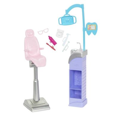 Barbie, Dentist, set de 2 papusi si accesorii