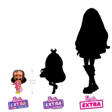 Barbie, Extra Mini Minis, mini papusa #1