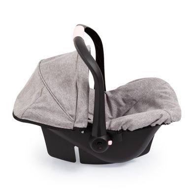 Bayer Design, Deluxe Car Seat, scaun auto pentru papusi, gri