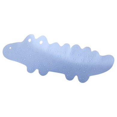 Bocioland, Crocodil, covoras de baie antiderapant, albastru