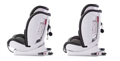 Caretero, Volante Fix limited, scaun auto, 9-36 kg, gri