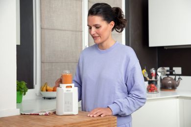 Chicco, incalzitor de biberon cu sterilizator, 4in1, alb