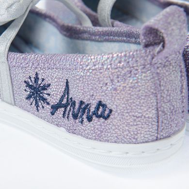 Cool Club, Balerini pentru fete, mov, imprimeu Elsa, Anna, Frozen