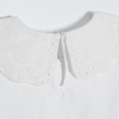 Cool Club, Bluza cu maneca scurta pentru fete, alb