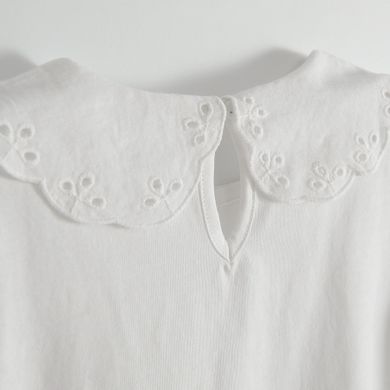 Cool Club, Bluza cu maneca scurta pentru fete, alb