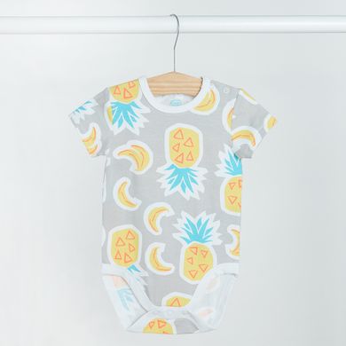 Cool Club, Body cu maneca scurta pentru baieti, albastru, gri, set, 2 buc.