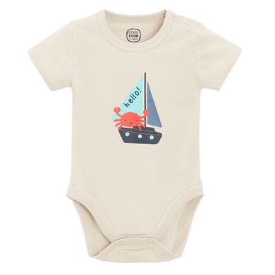 Cool Club, Body cu maneca scurta pentru baieti, mix, set, 2 buc.