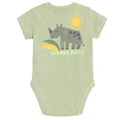 Cool Club, Body cu maneca scurta pentru baieti, verde
