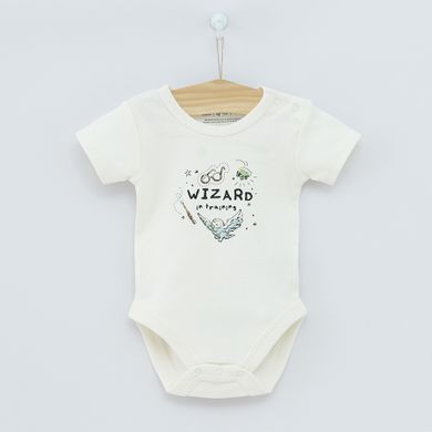 Cool Club, Body cu maneca scurta pentru bebelusi, mix de culori, imprimeu Harry Potter, set 3 buc.