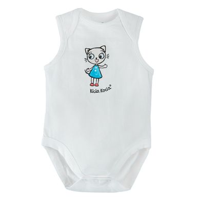 Cool Club, Body fara maneci pentru fete, mix, imprimeu Kittykit, set, 5 buc.