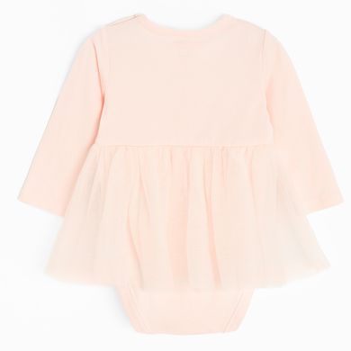 Cool Club, Body-rochie cu maneca lunga pentru fete, roz