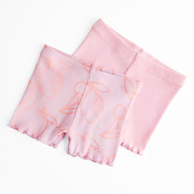 Cool Club, Colanti scurti pentru fete, din tricot striat, mix, set, 2 buc.