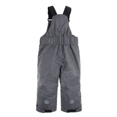 Cool Club, Pantaloni de schi cu bretele pentru baieti, negru-grafit