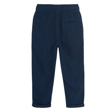 Cool Club, Pantaloni din material textil pentru baieti, bleumarin