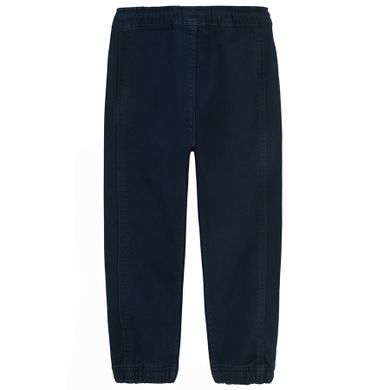 Cool Club, Pantaloni din material textil pentru baieti, jogger, bleumarin
