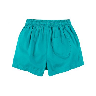 Cool Club, Pantaloni scurti pentru fete, turcoaz, imprimeu curcubeu