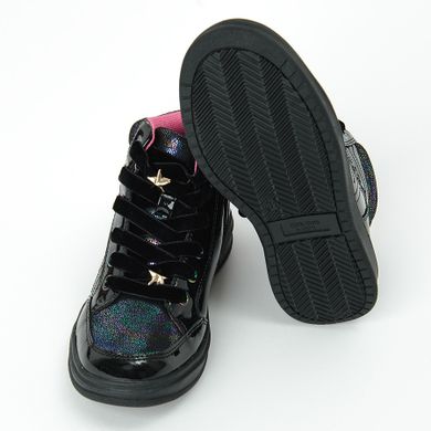 Cool Club, Pantofi pentru fete, parfumati, negru, brant din piele
