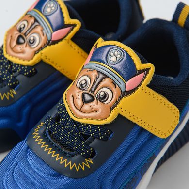 Cool Club, Pantofi sport pentru baieti, albastru, talpa cu leduri, imprimeu Paw Patrol