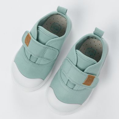 Cool Club, Papuci de casa pentru copii, verde, talpa Barefoot