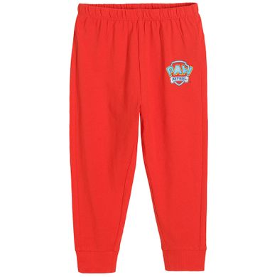 Cool Club, Pijama pentru baieti, alb-rosu, imprimeu Paw Patrol