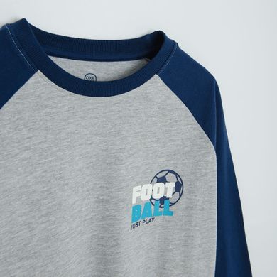 Cool Club, Pijama pentru baieti, gri-bleumarin