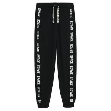Cool Club, Pijama pentru baieti, negru, imprimeu NASA