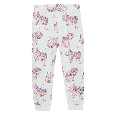 Cool Club, Pijama pentru fete, ecru, imprimeu My Little Pony