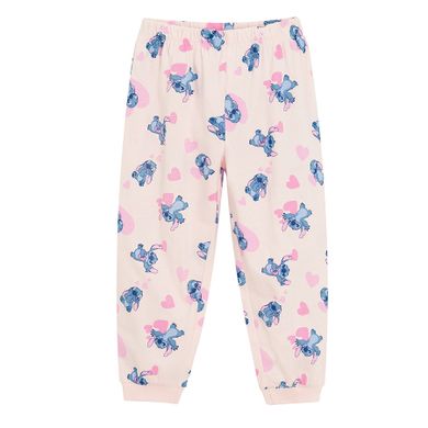 Cool Club, Pijama pentru fete, roz, imprimeu Lilo si Stitch